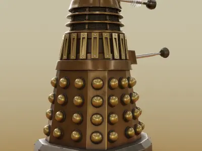 Time War Dalek 3D model