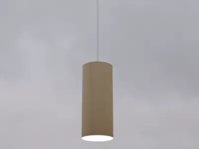 Ceiling Lamp Low-poly 3D model