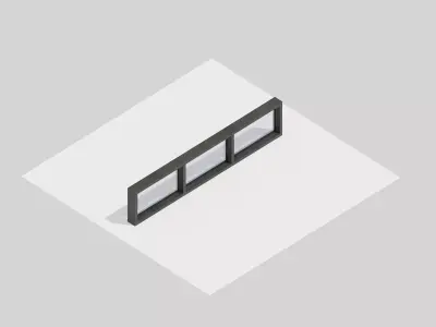 Mixed Window Pack Archviz 3D model