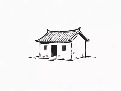 Chinese Rural Houses Collection 3D Model Pack