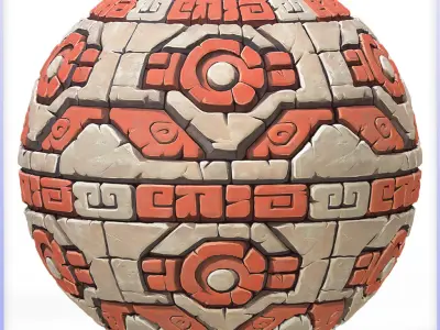 Stylized Wall Seamless Texture Texture 14