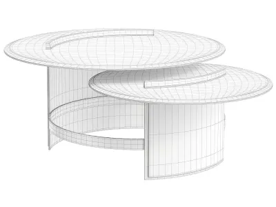 CENTER TABLE NORMAN Low-poly 3D model