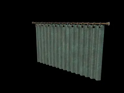 Curtain 3D mode 3D model