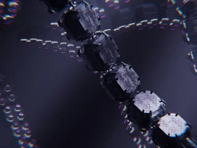 Robotic octopus 3D model