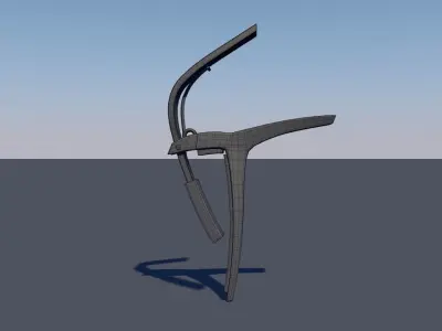 Guitar Capo 3D model