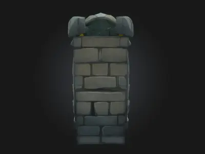 Dragon Gateway  Monumental Portal of Draconic Majesty 3D model