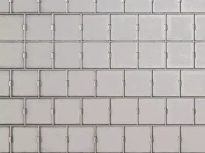 Silver Metal Plate PBR Seamless Texture