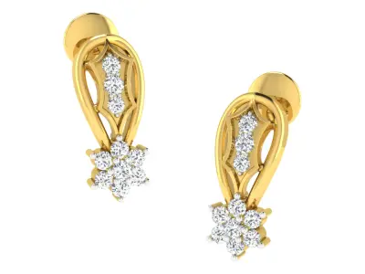 Pendants Earrings 3dm STL OBJ FBX Render Details 3D print model