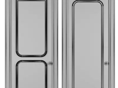 Entrance door set239 3D model