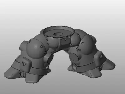 CHIBI-TECH SD - SERPENT CHASSIS       3D print model