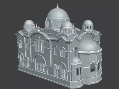 Church of the Virgin Mary Zeitoun 3D print model