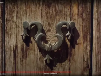 Kapi Tokmagi 3 - Doorknocker 3 Free low-poly 3D model