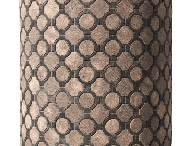 Seamless Tile Material 27 3D model