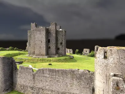 Trim Castle 3D model
