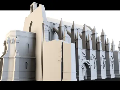 Rosslyn Chapel- 3d Model 3D model