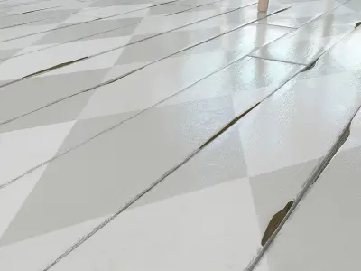 Scandinavian floor set 1 3D model