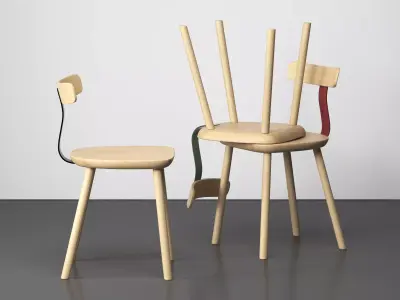 T1 Chair 3D model