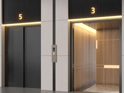 ELEVATOR NO11 A 3D model