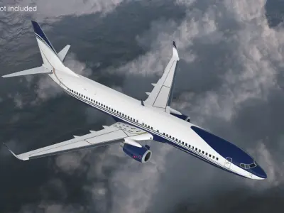  Boeing 737-900 Aircraft with Luxury Interior and Cockpit 