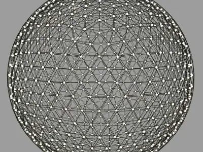 Raimond II LED Pendant Light 3D model