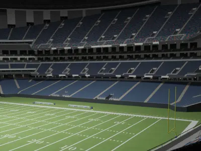 Caesars Superdome - New Orleans USA 3D model