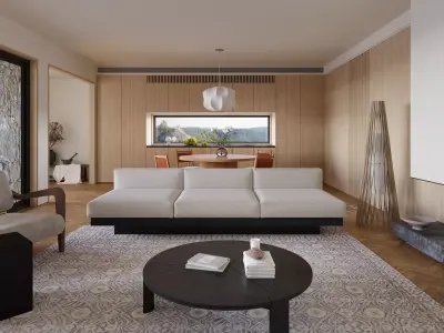 apartment interior scenes    3D model 20
