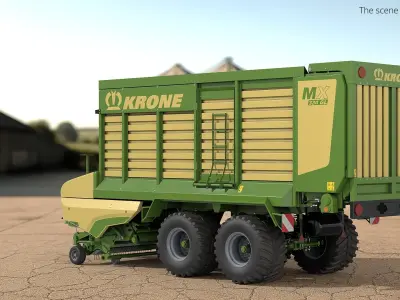  Krone MX Silage Forage Wagon Rigged 