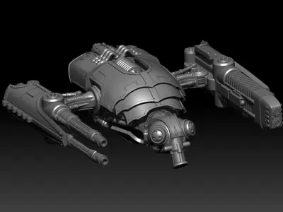 Scout Titan Upgrade Set 3D print model