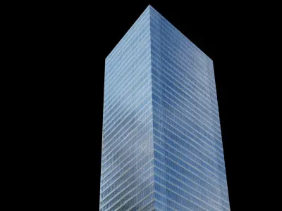 7 World Trade Center - NYC Low-poly 3D model