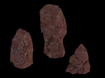 Not Zhoushan - Volcano - Stone 02 3D model