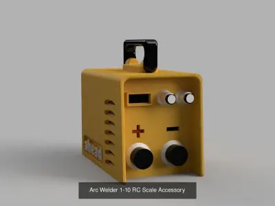 1-10 scale crawler accessories for 3D printing 3D Model Pack