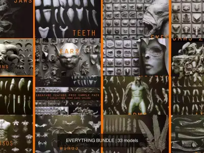 EVERYTHING BUNDLE 3D Model Pack