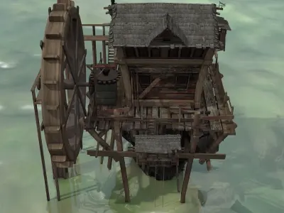 Swamp House 3D model