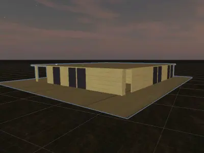 house 3d hd Free 3D model