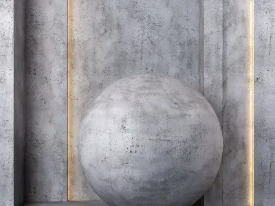 4K Concrete Wall and  Floor Textures - PBR - Modern Versatile Texture