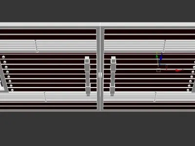 Exterior Gate  Free 3D model