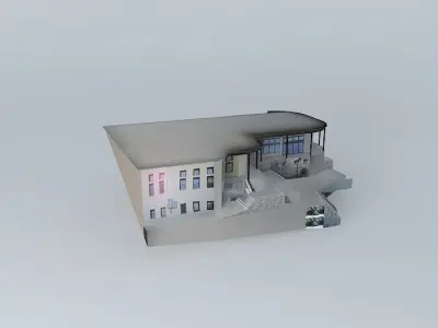 Metohija building 3D model