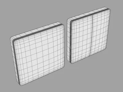 xiaomi Aqara wireless Wall Switch Free 3D model