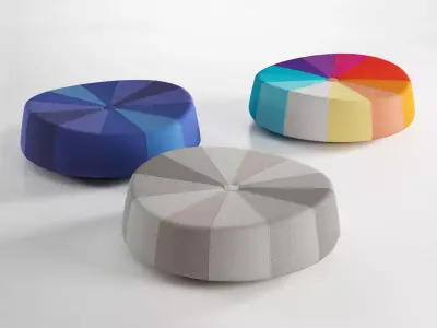 Windmill Poufs 3D model