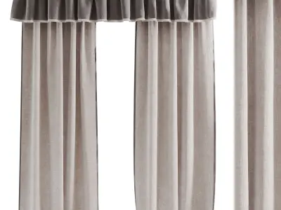 Curtain A7 3D model