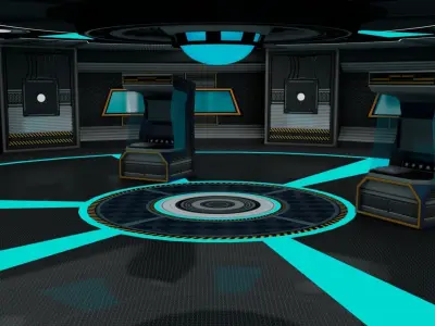 Sci-Fi Station  3D model