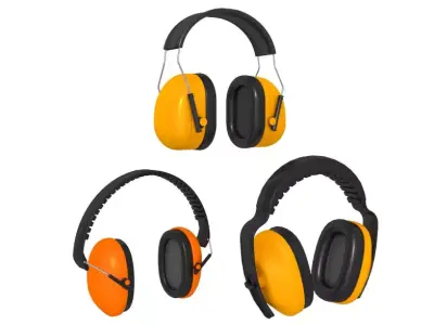 Ear Defenders collection 3D model