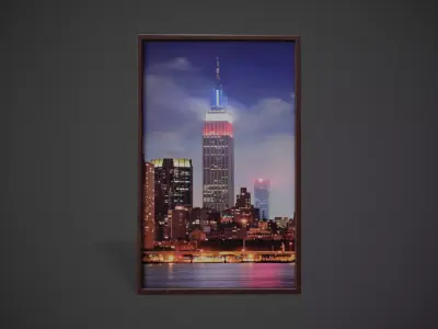 Wall Paint 02 Low-poly 3D model