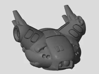 CHIBI-TECH SD - DARK ANGEL HWP CORE 3D print model