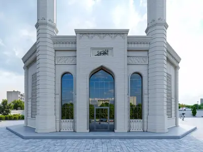 MOSQUE BUILDING 3D model