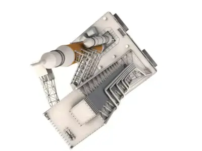 SLS Mobile Launcher Platform 3D model