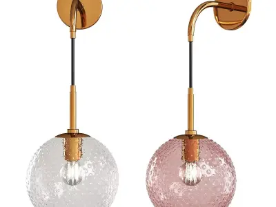 LILY WALL NEW 2 Low-poly 3D model