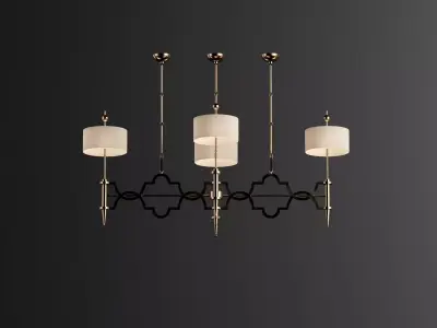 Ceiling light 3D model 26