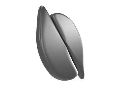 Ontology Coin v2 003 Low-poly 3D model