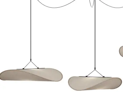 Nordic Vertigo Tense Pendant Light 3D model